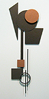 Abstract Wall Sculpture, Eames Era Design, Mid Century